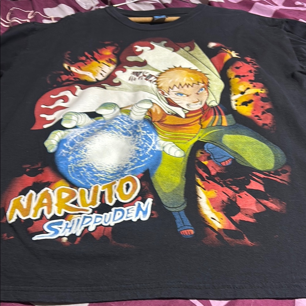 Naruto Shippuden Kids Black T-Shirt